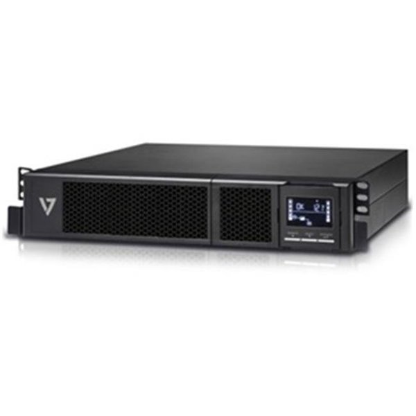 V7 Ups V7 Ups UPS1RM2U1500-1N 1500vA Rack Mount UPS with Pure Sine Wave Output & 8 Outlets UPS1RM2U1500-1N